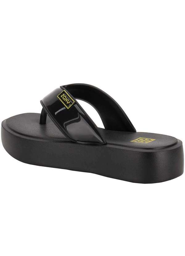 Zaxy - Tamanco Feminino Flat Trend Zaxy 19121 - Preto 3