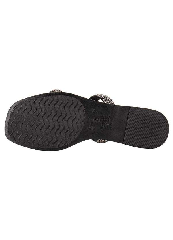 Via Marte - Tamanco Feminino Flat Via Marte 110006 - Preto 4