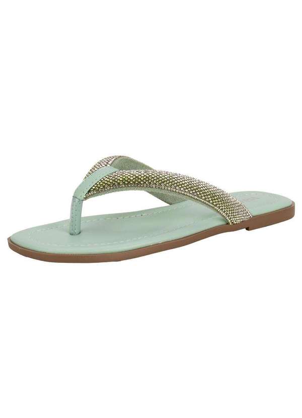 Via Marte - Tamanco Feminino Flat Via Marte 173018 - Verde