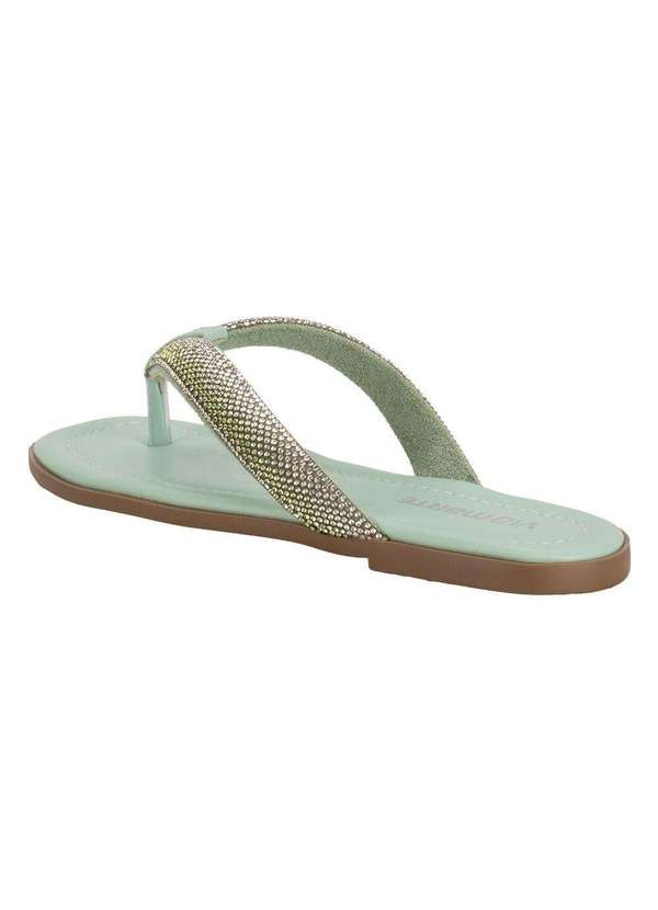 Via Marte - Tamanco Feminino Flat Via Marte 173018 - Verde 3