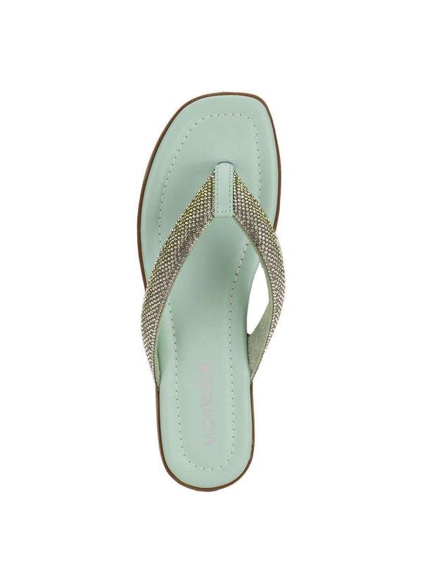 Via Marte - Tamanco Feminino Flat Via Marte 173018 - Verde 5