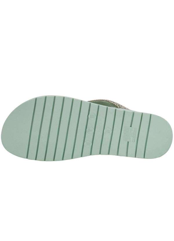 Via Marte - Tamanco Feminino Flat Via Marte 174014 - Verde 2