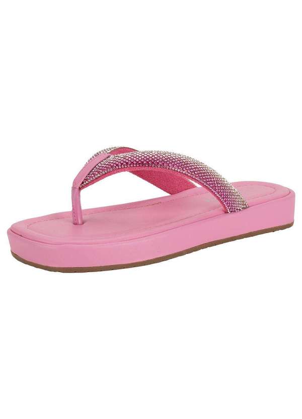 Via Marte - Tamanco Feminino Flat Via Marte 178001 - Rosa 1