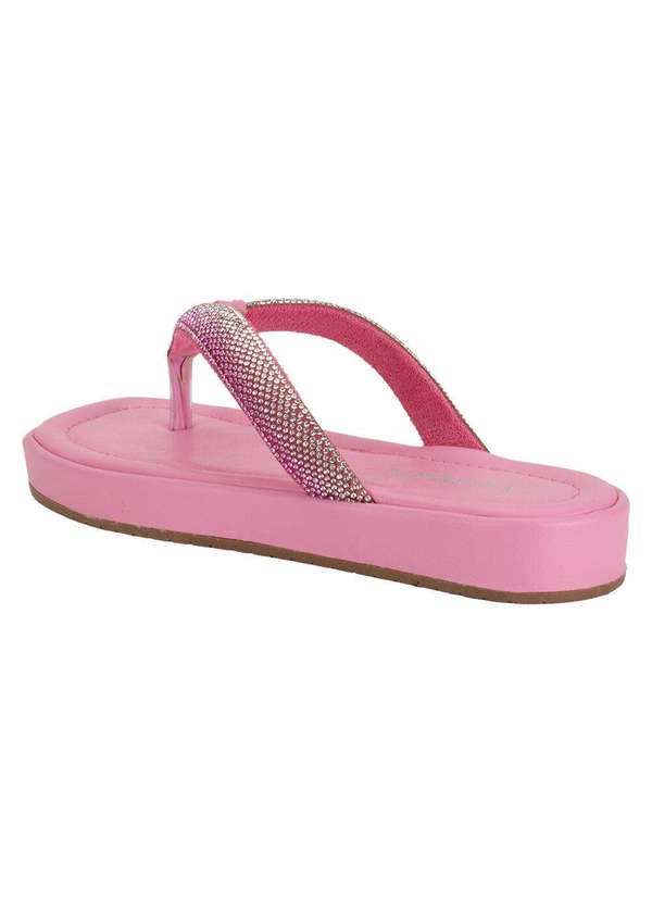 Via Marte - Tamanco Feminino Flat Via Marte 178001 - Rosa 3