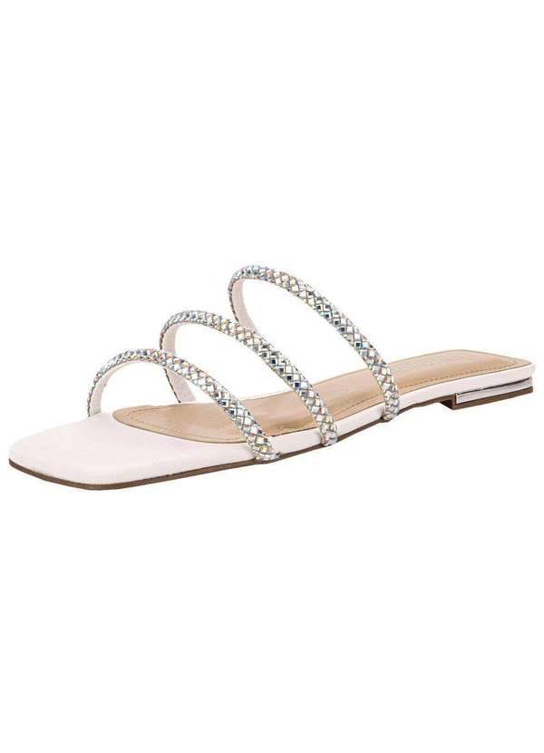 Via Marte - Tamanco Feminino Flat Via Marte 2319907 - Branco