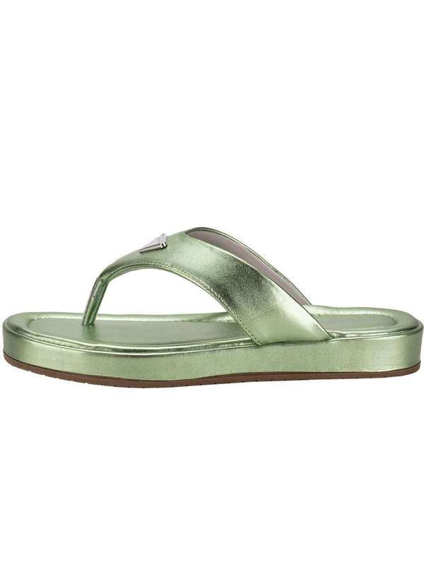 Via Marte - Tamanco Feminino Flat Via Marte - 2321407 - Oliva 2