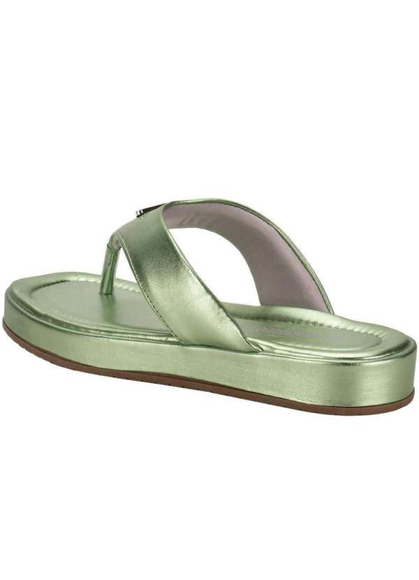 Via Marte - Tamanco Feminino Flat Via Marte - 2321407 - Oliva 3