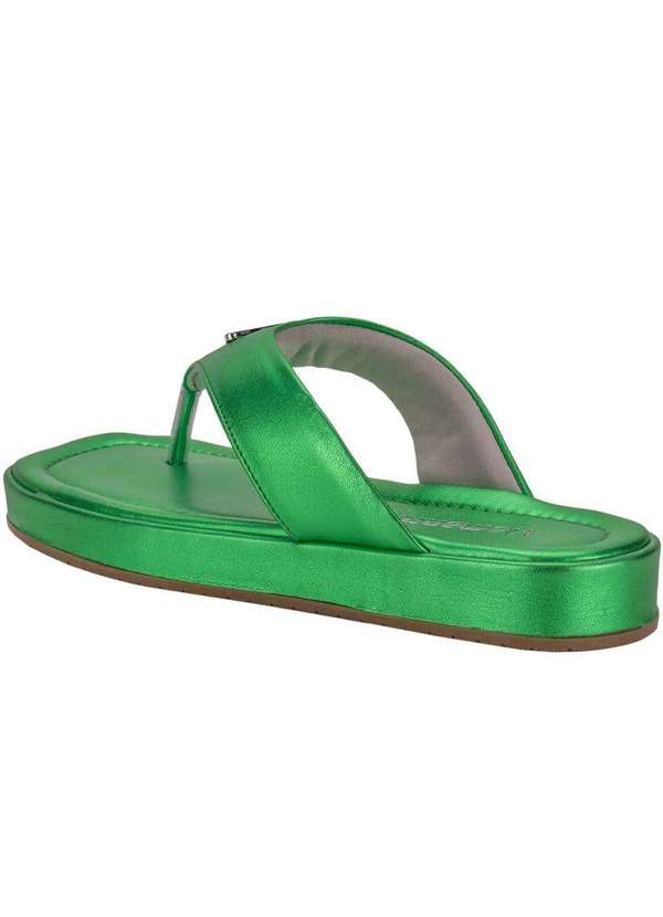 Via Marte - Tamanco Feminino Flat Via Marte - 2321407 - Verde 3