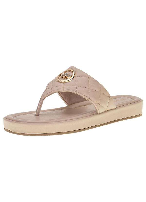 Via Marte - Tamanco Feminino Flat Via Marte - 2321410 - Natural