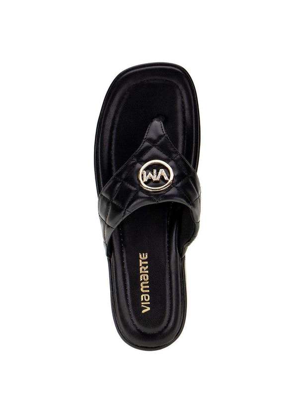 Via Marte - Tamanco Feminino Flat Via Marte  - 2321410 - Preto 5