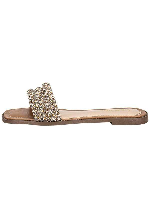 Via Marte - Tamanco Feminino Flat Via Marte 291006 Bege 2