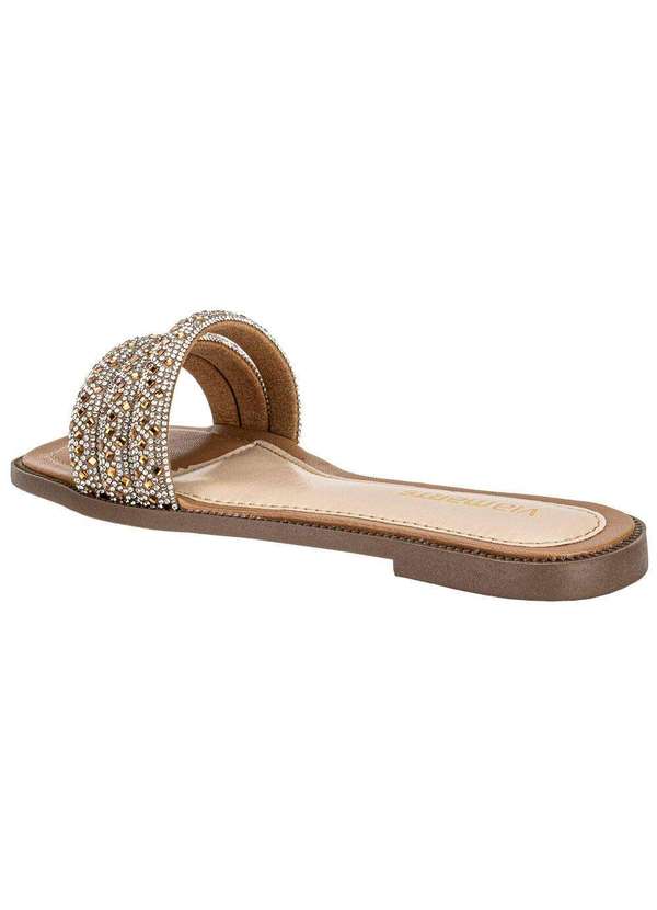 Via Marte - Tamanco Feminino Flat Via Marte 291006 Bege 3