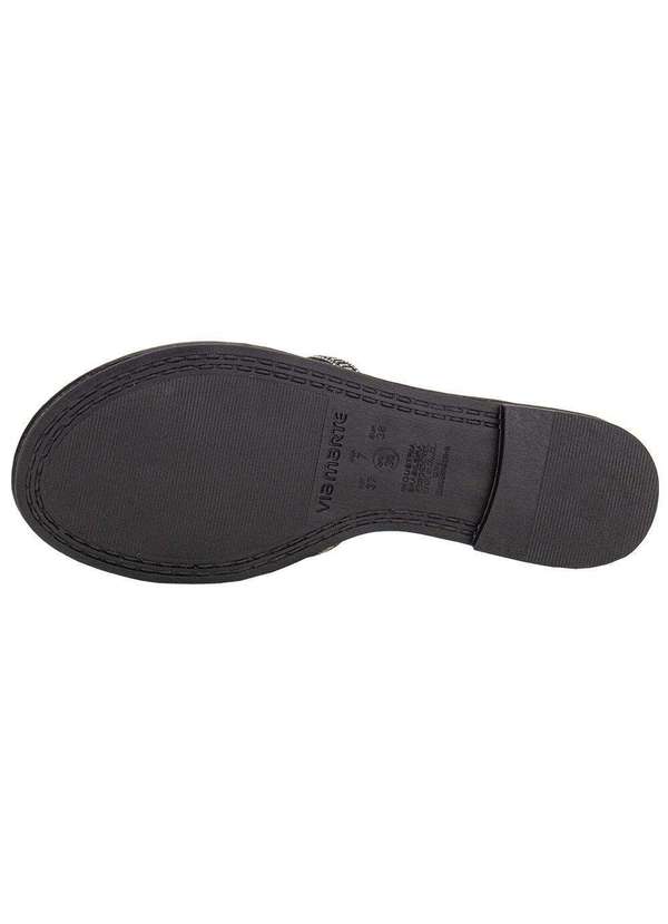 Via Marte - Tamanco Feminino Flat Via Marte 308003 - Preto 4