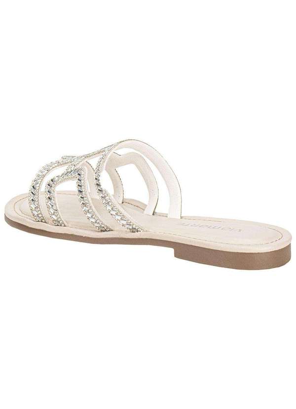 Via Marte - Tamanco Feminino Flat Via Marte 308004 - Marfim 3