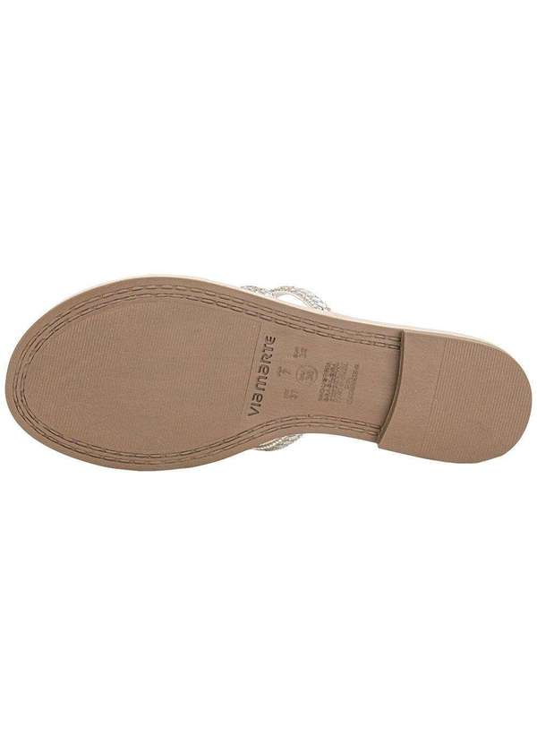 Via Marte - Tamanco Feminino Flat Via Marte 308004 - Marfim 4