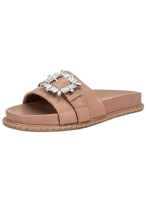 Via Marte - Tamanco Feminino Flat Via Marte 315005 Bege