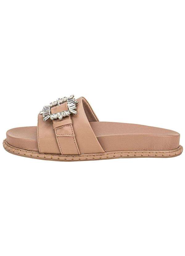 Via Marte - Tamanco Feminino Flat Via Marte 315005 Bege 2