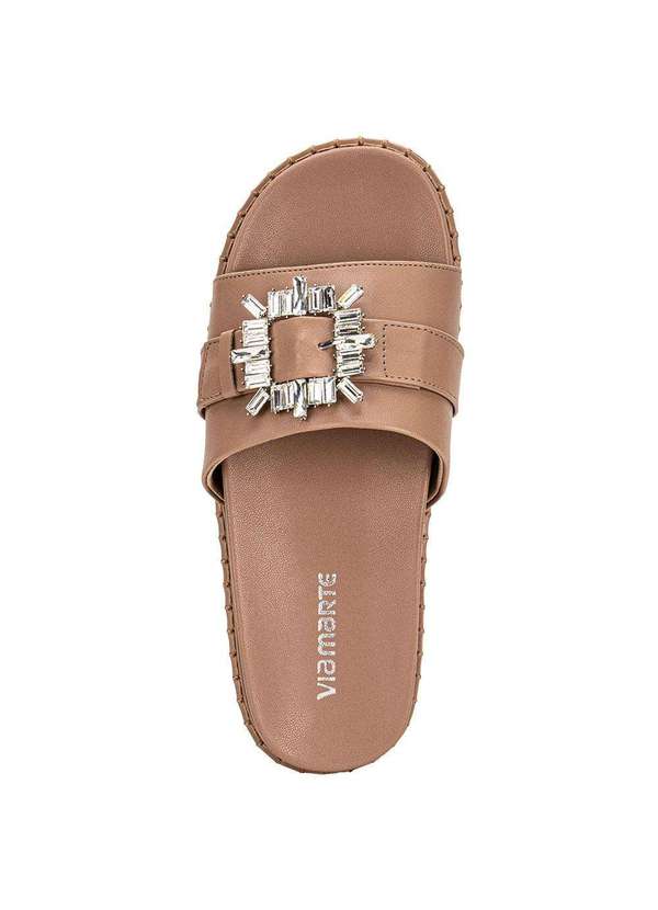 Via Marte - Tamanco Feminino Flat Via Marte 315005 Bege 5