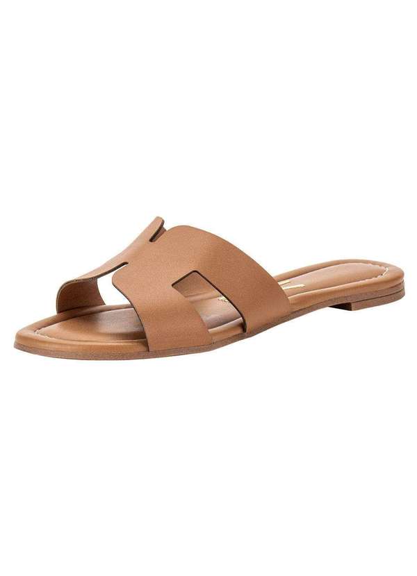 Vizzano - Tamanco Feminino Flat Vizzano 6371367 - Camel