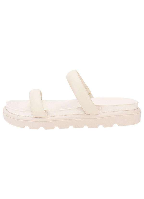 Vizzano - Tamanco Feminino Flat Vizzano 6459110 - Marfim 2