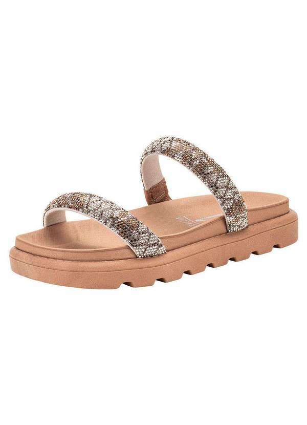 Vizzano - Tamanco Feminino Flat Vizzano 6459110 - Salmão