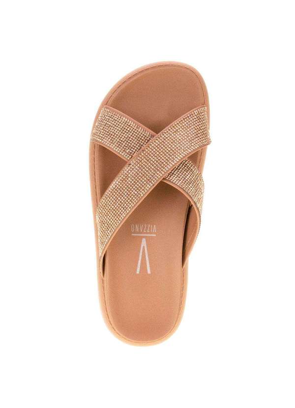 Vizzano - Tamanco Feminino Flat Vizzano 6459122 - Bege 5