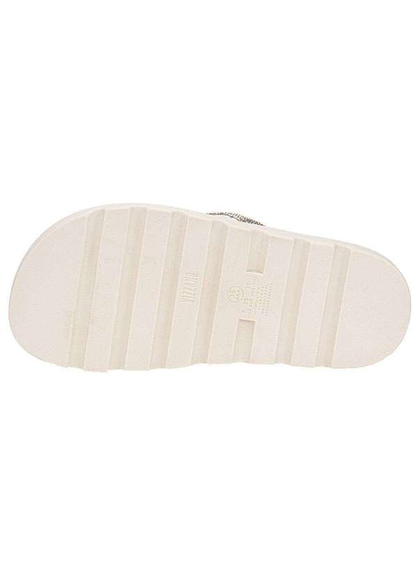 Vizzano - Tamanco Feminino Flat Vizzano 6459138 - Branco/Off 4