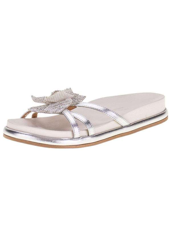 Vizzano - Tamanco Feminino Flat Vizzano - 6507100 - Branco