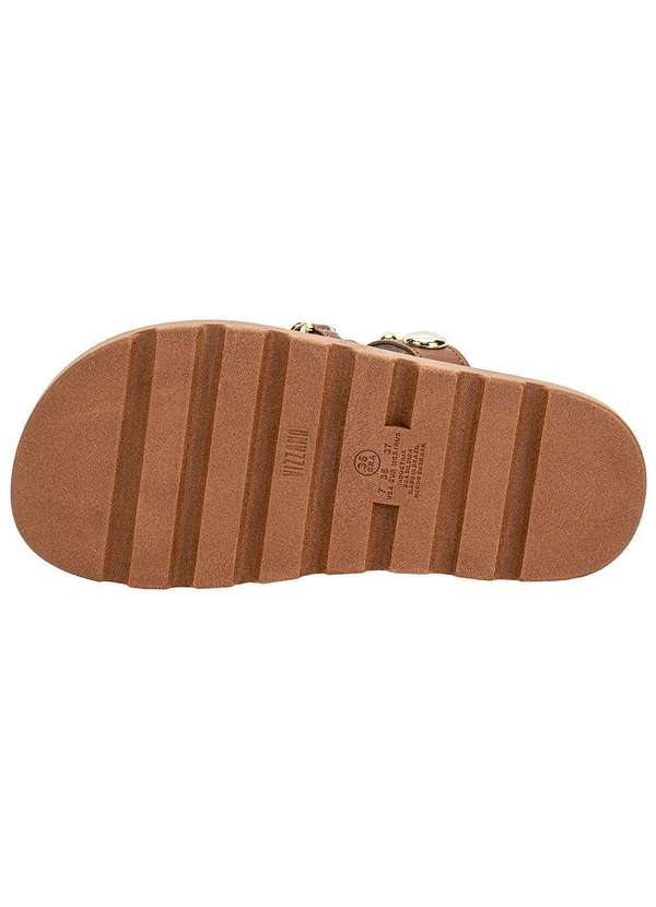 Vizzano - Tamanco Feminino Flat Vizzano 6510102 Chocolate 4