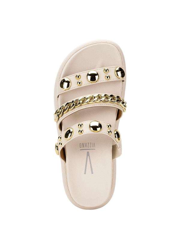 Vizzano - Tamanco Feminino Flat Vizzano 6510102 Marfim 5