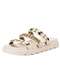 Vizzano - Tamanco Feminino Flat Vizzano 6510102 Marfim - variação: MARFIM
