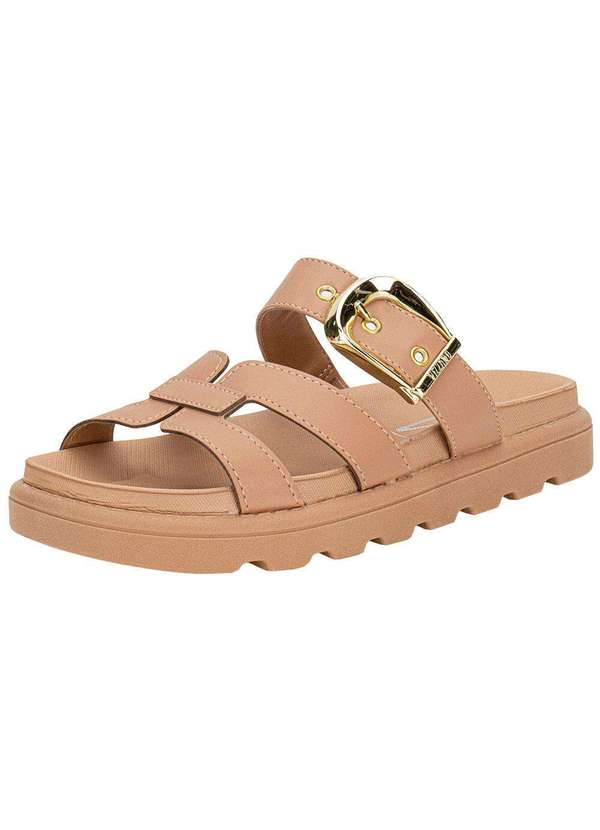 Vizzano - Tamanco Feminino Flat Vizzano 6510110 - Salmão
