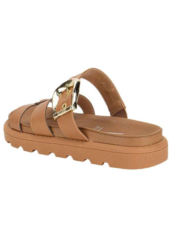 Vizzano - Tamanco Feminino Flat Vizzano 6510110 Camel 3