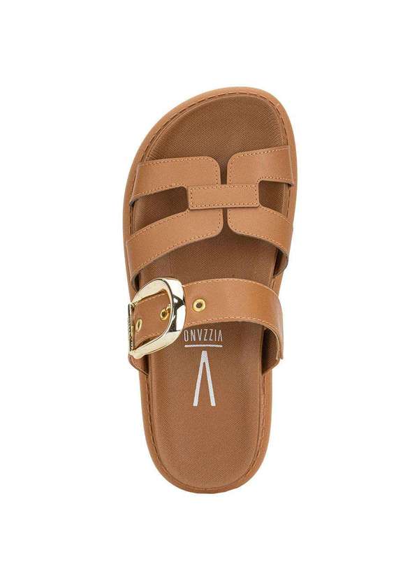 Vizzano - Tamanco Feminino Flat Vizzano 6510110 Camel 5
