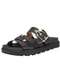 Vizzano - Tamanco Feminino Flat Vizzano 6510110 - Salmão - variação: PRETO