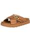 Vizzano - Tamanco Feminino Flat Vizzano 6510111 Preto - variação: Camel