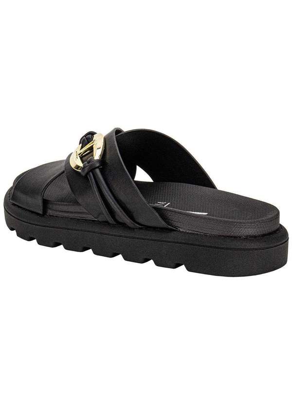 Vizzano - Tamanco Feminino Flat Vizzano 6510111 Preto 3