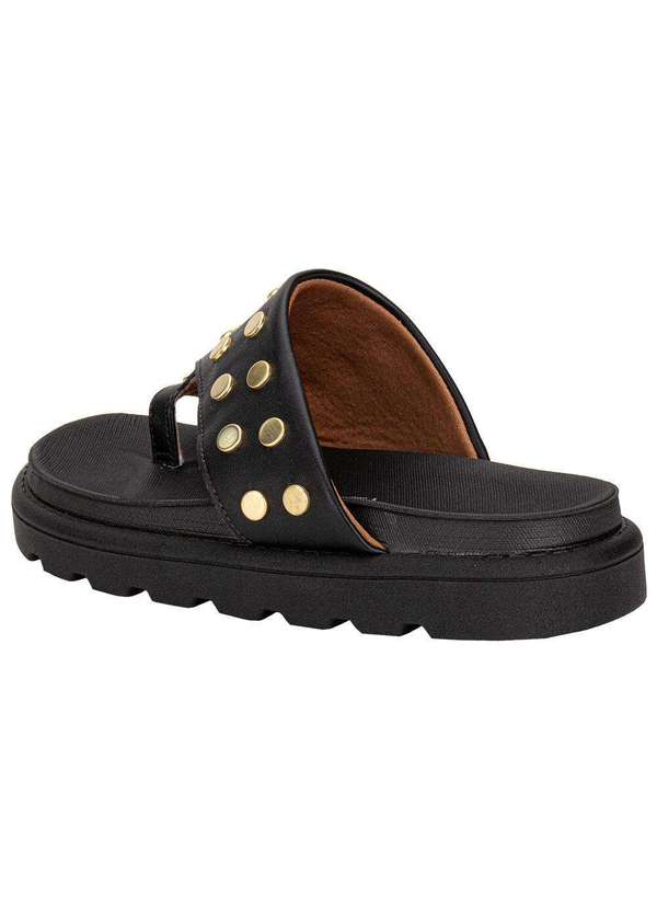 Vizzano - Tamanco Feminino Flat Vizzano 6510117 - Preto 3