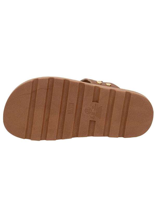 Vizzano - Tamanco Feminino Flat Vizzano 6510117 - Caramelo 4