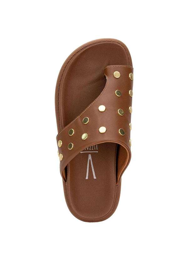 Vizzano - Tamanco Feminino Flat Vizzano 6510117 - Caramelo 5