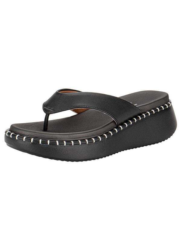 Vizzano - Tamanco Feminino Flat Vizzano 6519104 - Preto