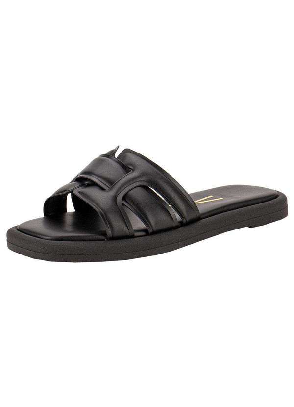Vizzano - Tamanco Feminino Flat Vizzano 6522101 - Preto