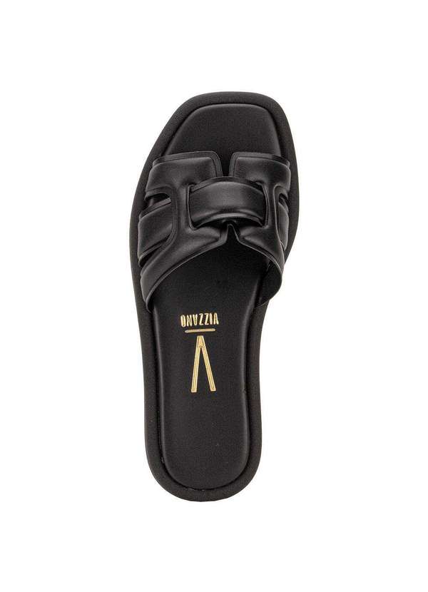 Vizzano - Tamanco Feminino Flat Vizzano 6522101 - Preto 5