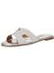 Vizzano - Tamanco Feminino Flat Vizzano 6522101 - Ouro - variação: PRATA