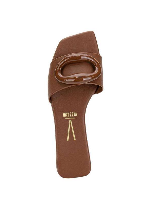 Vizzano - Tamanco Feminino Flat Vizzano 6553101 - Café 5