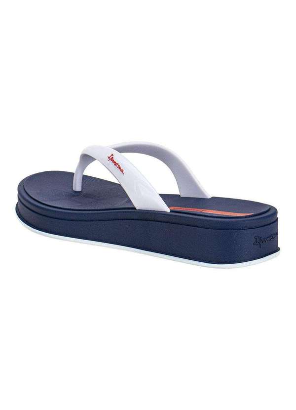 Ipanema - Tamanco Feminino Glow Up Ipanema 27417 - Azul/Branco 3