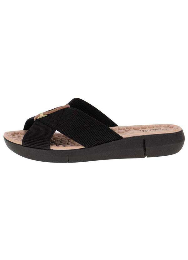 Modare - Tamanco Feminino Salto Baixo Modare - 7142101 - Preto 01 2