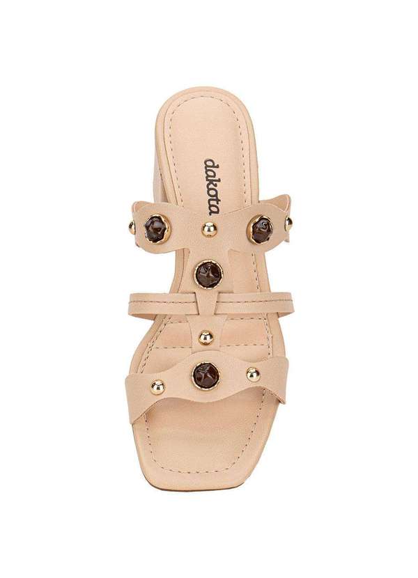 Dakota - Tamanco Feminino Salto Grosso Dakota Y9582 - Natural 5