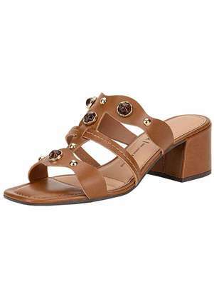 Tamanco Feminino Salto Grosso Dakota Y9582 - DAKOTA