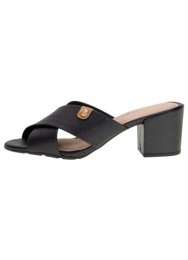 Modare - Tamanco Feminino Salto Grosso Modare 7109466 - Preto 2
